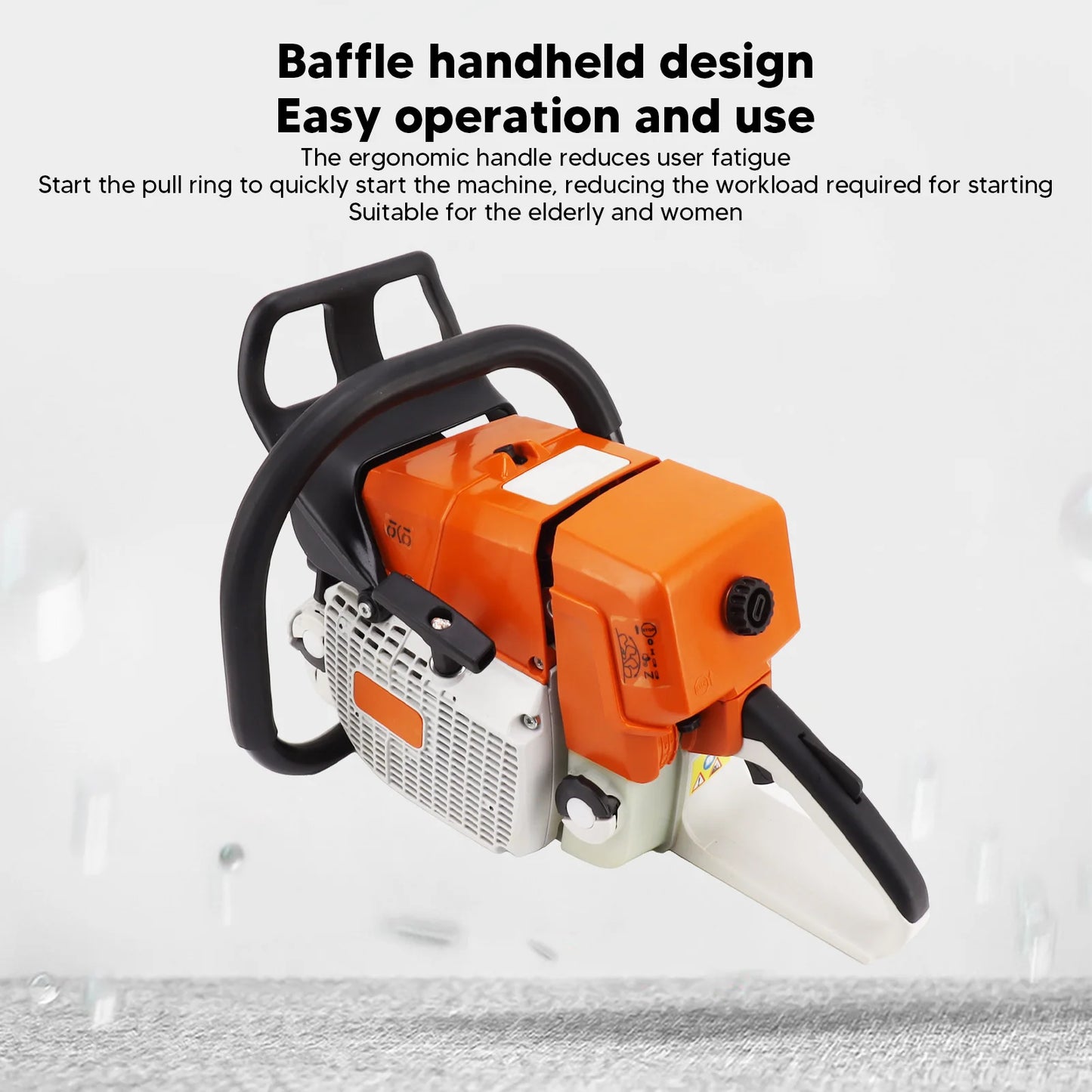 71cc G444 Gasoline Chain Saw Power Head for MS440 044 Chainsaw Household Sawing  Logging G444 Gasoline Chainsaw Power Head