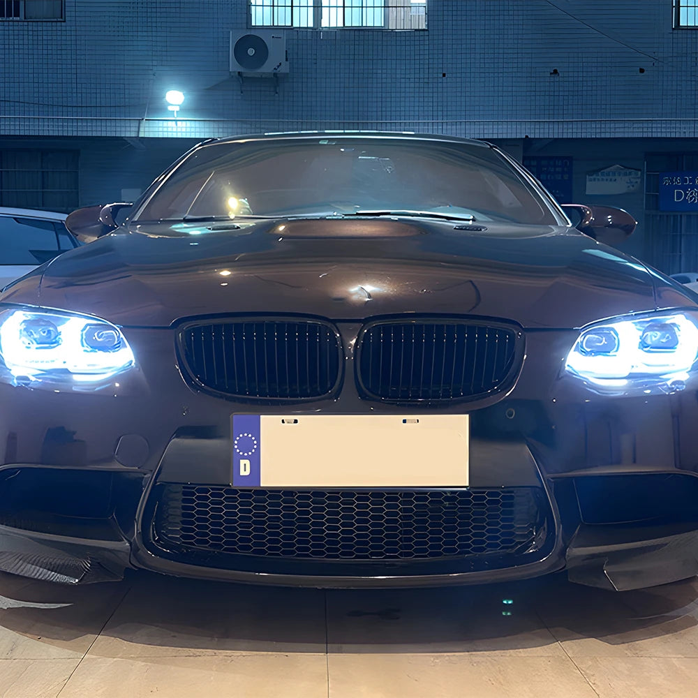 ANTNX For Bmw 3 Series E92 E93 320I 325I M3 2007-2010 Led Auto Headlight Assembly Upgrade Yellow Drl Projector Lens Car Accessories ANTNX.COM