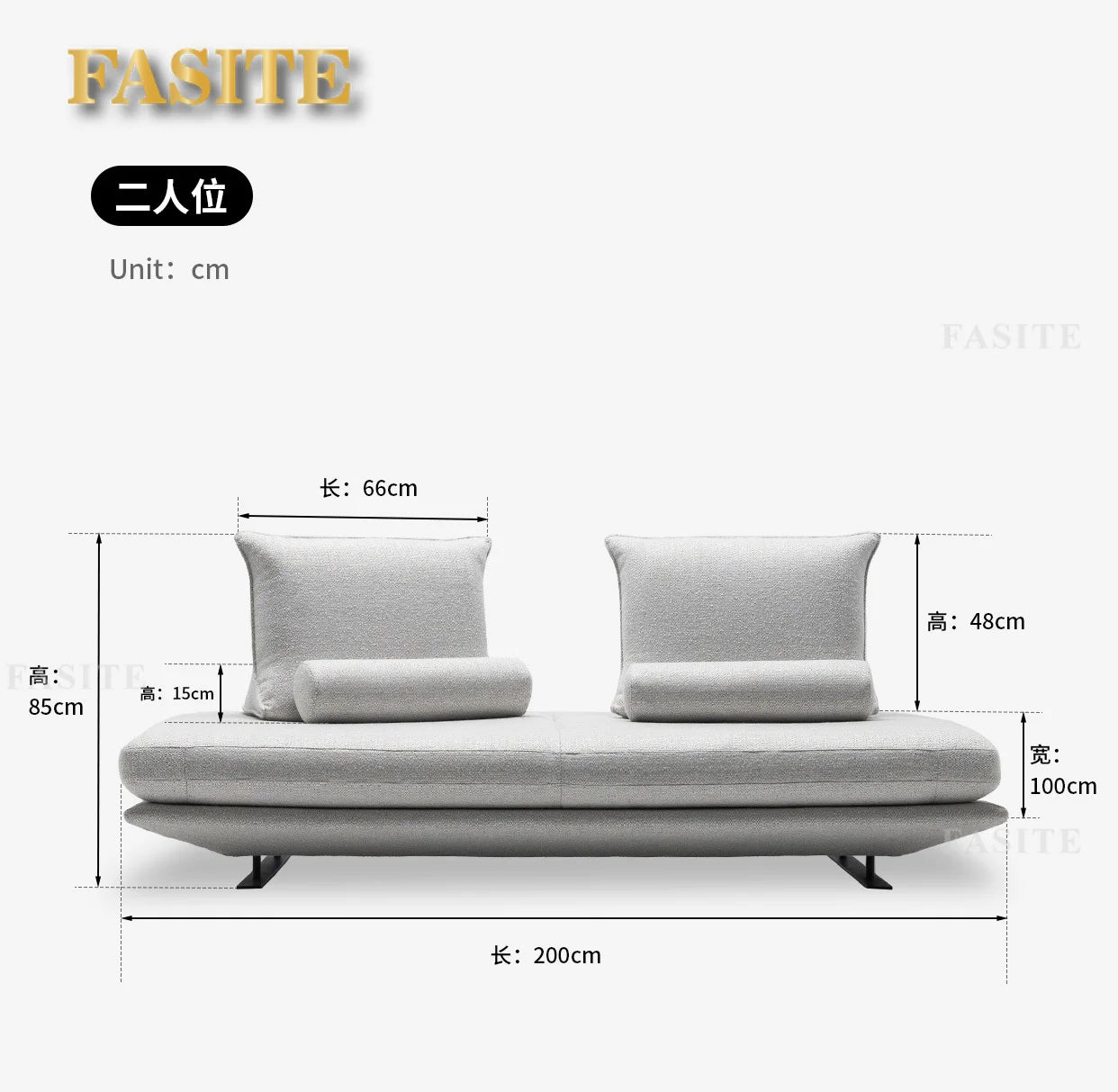 Freehand brushwork space Prado Prado sofa high-end private fabrics without handrails