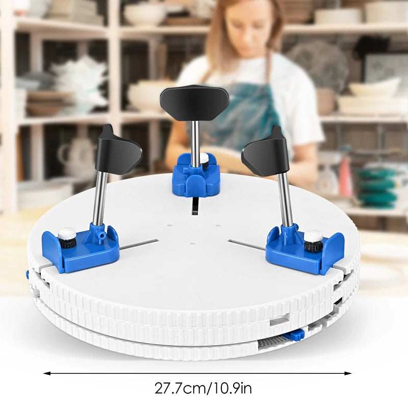 MMOOKA MMOOKA Pottery Wheel Clip Tool Pottery Machine Clamp And Ceramic Art Repair Tool Pottery Teaching Turntable Clamp For Ceramic BeginnersMMOOKA.COM