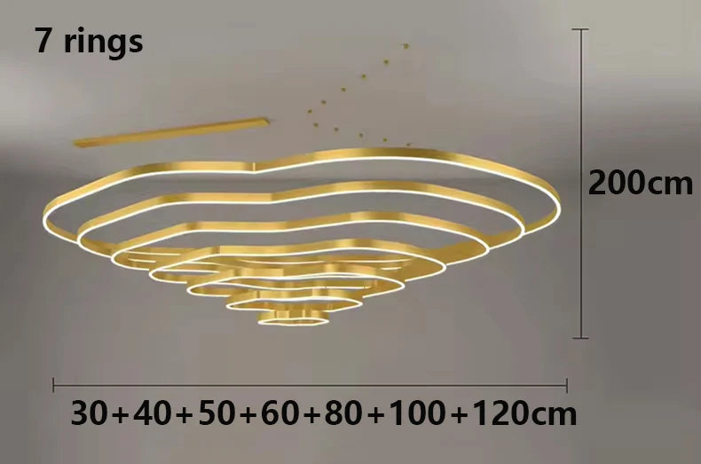 Modern home decor led lights pendant light lamps for living room Chandeliers for dining room hanging light indoor lighting