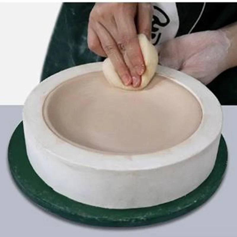 MMOOKA MMOOKA Creative Circular and Rectangle Gypsum Pottery Mold Moulds, Moulding by Stamping for Ceramic Clay Texture Tools, Tools SuppliesMMOOKA.COM