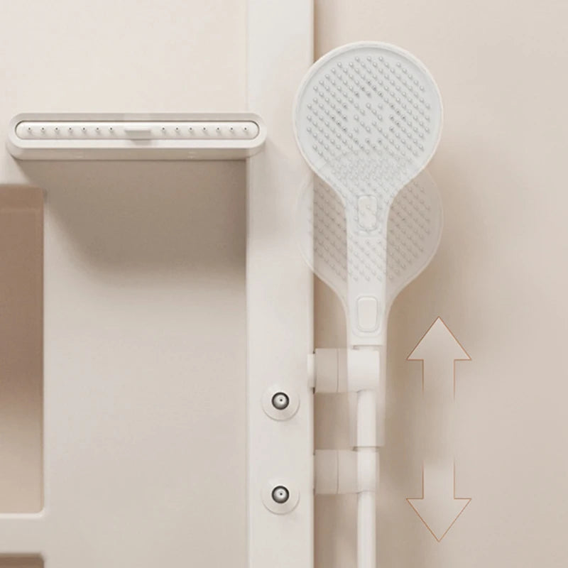 MMOOKA Shower System Set Milk White Bathroom Split Shower Multifunction Shoulder Waist Spouts Household Pressurized Shower Set MMOOKA.COM