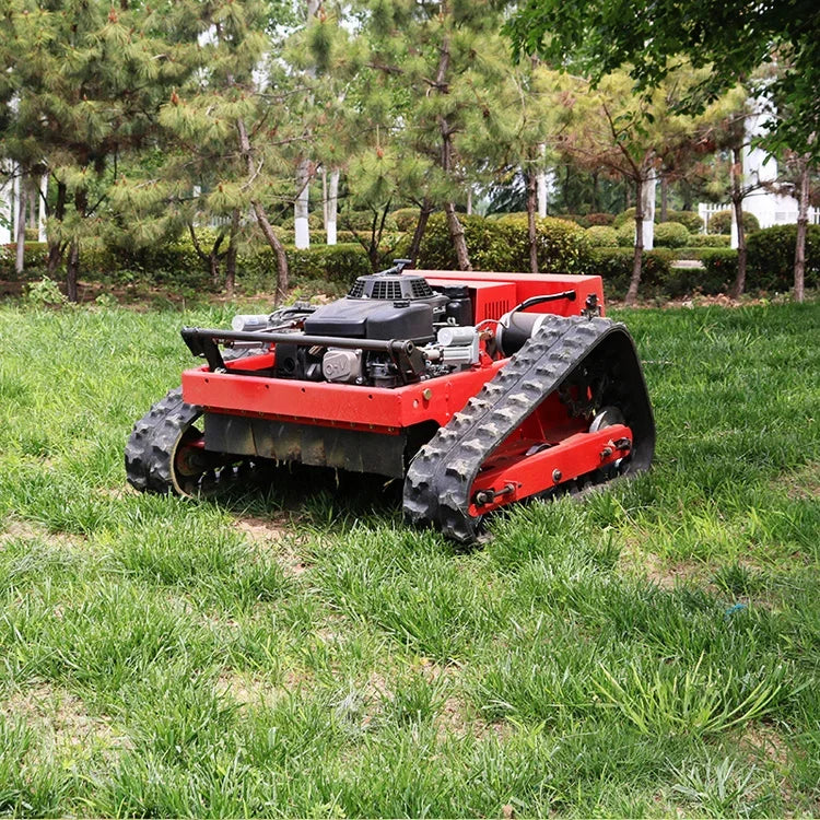 ANTNX CE EPA Diesel Engine All Terrain Grass Cutting Machine Agriculture Rubber Tracks Remote Control Robot Lawn Mower ANTNX.COM