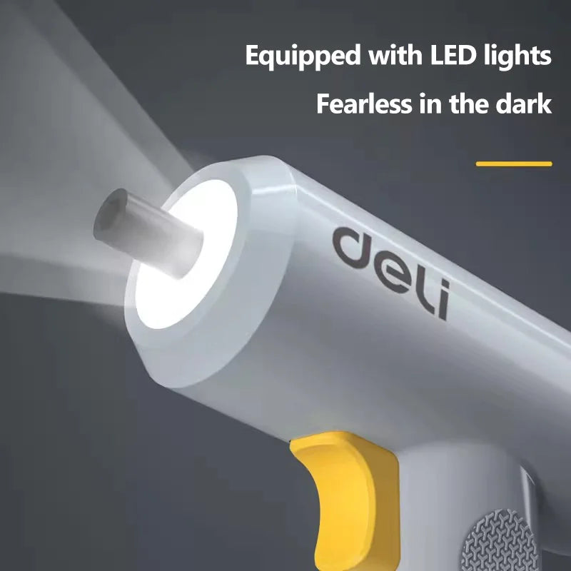 Deli Handheld Cordless Screwdriver 3.6V 1500mAh 5N.M Torque Electric Screwdriver Household Wireless Power Tools