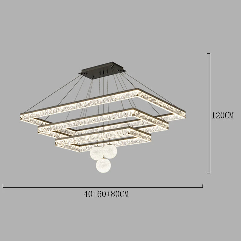 Modern Simple living room chandelier indoor lighting Ceiling lamp hanging light led Chandeliers for living room indoor lightin