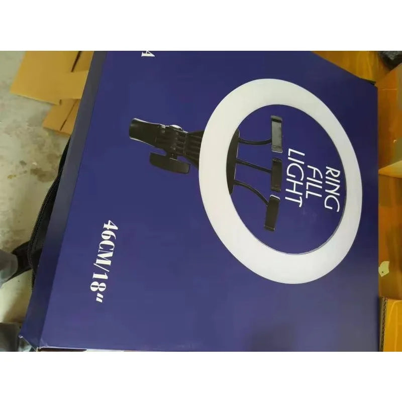 MMOOKA 2025 hot sale Kalio 18 Inch Youtube Tiktok 180 Degree Adjustment Ring Light with Tripod