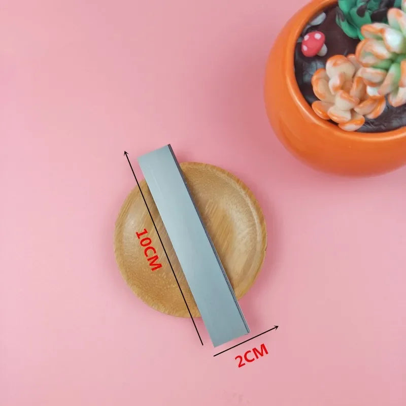 MMOOKA MMOOKA DIY Pottery Flexible Stainless Steel Clay Polymer Clay Cutter Blade Ceramic Tools Modeling Fabric Art Handmade Sculpting SlicerMMOOKA.COM
