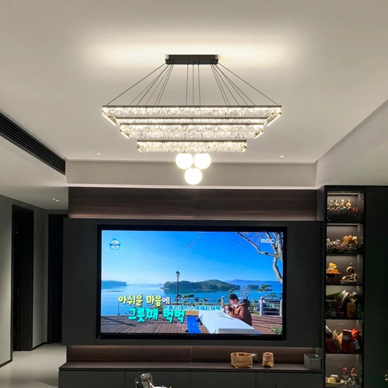 Modern Simple living room chandelier indoor lighting Ceiling lamp hanging light led Chandeliers for living room indoor lightin