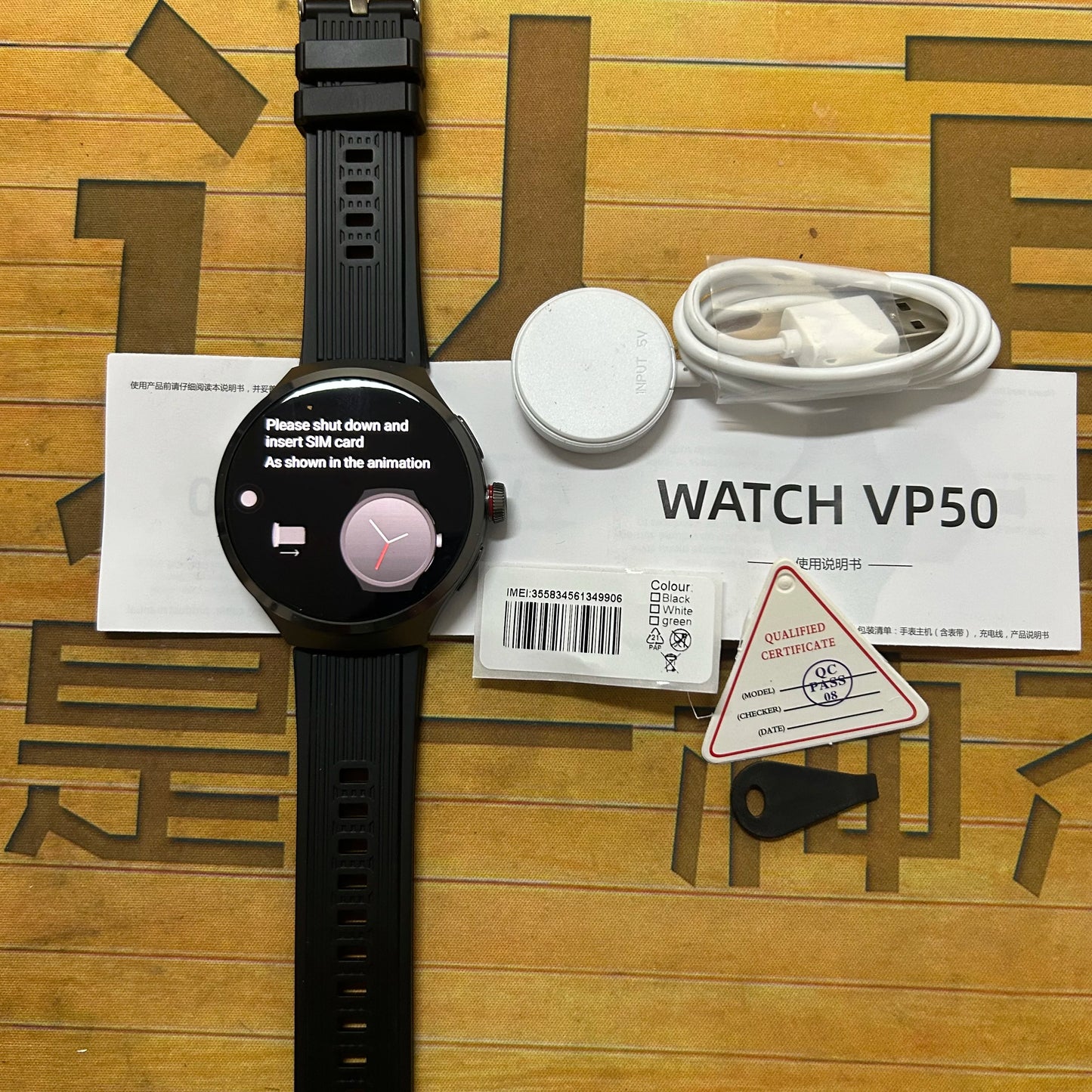 MMOOKA 2025 NEW VP50 Smartwatch 4g/5g Sim Card Android 10.0 System 180° Pull out Camera GPS WIFI Play Game Whatsapp Tiktok Smart Watch