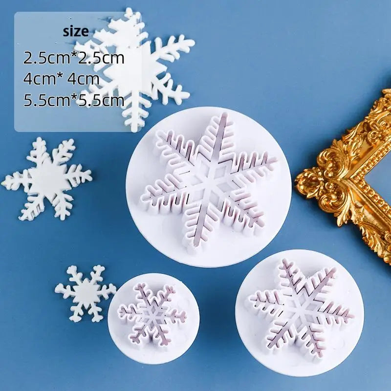 MMOOKA MMOOKA 3/4Pcs Ceramic Cutting Mold Clay Polymer Pottery Sculpture Cutter Heart Star Shaped DIY Geometric Snow Figure Modeling ToolMMOOKA.COM