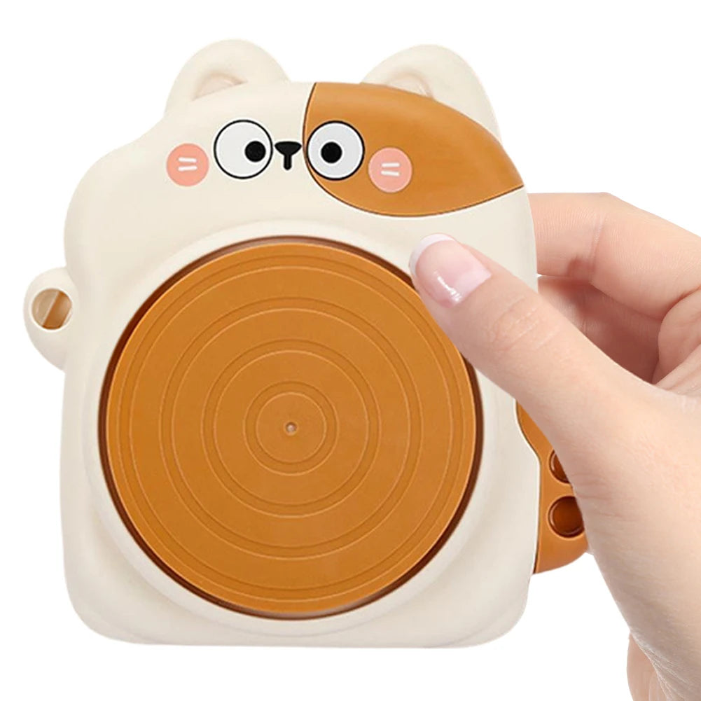MMOOKA MMOOKA Kids Pottery Wheel Kit Electric Clay Wheel USB Powered Pottery Painting Art Kit Interactive Pottery Art Turntable for Boys GirlsMMOOKA.COM