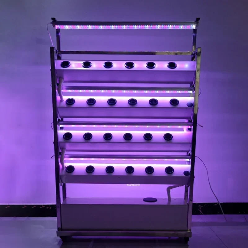 ANTNX Balcony Hydroponic Growing System Equipment Soilless Cultivation Pipeline Planting Home Lettuce Vegetable Hydroponic Pots r ANTNX.COM