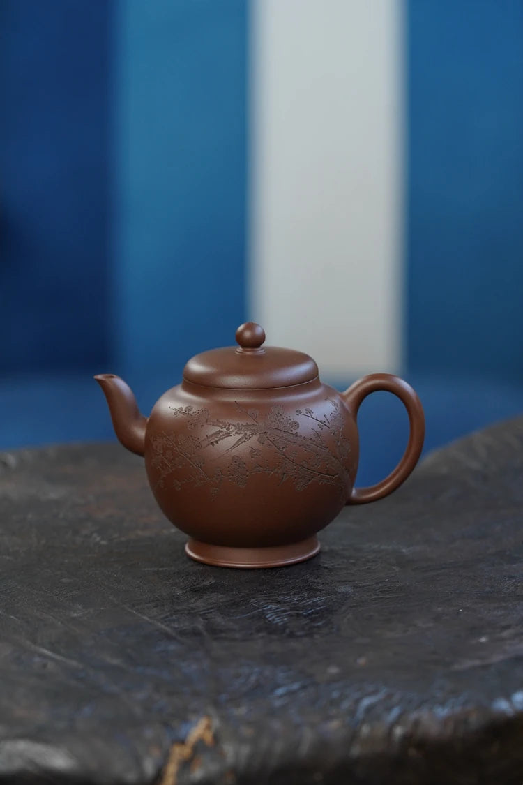 Zen Yuantang Yixing Handmade Purple Clay Pot No. 4 Jingyuan Mine Old Yixing Clay Retro Chinese Style Nanzhou Gaoshi Pot