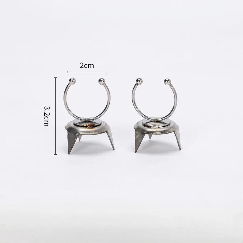 MMOOKA MMOOKA Pottery Glaze Tools Fingertip Dip Glaze Clip Stainless Steel Glaze Clip DIY Tea Cup Small Ceramic Coloring and Glazing ToolMMOOKA.COM