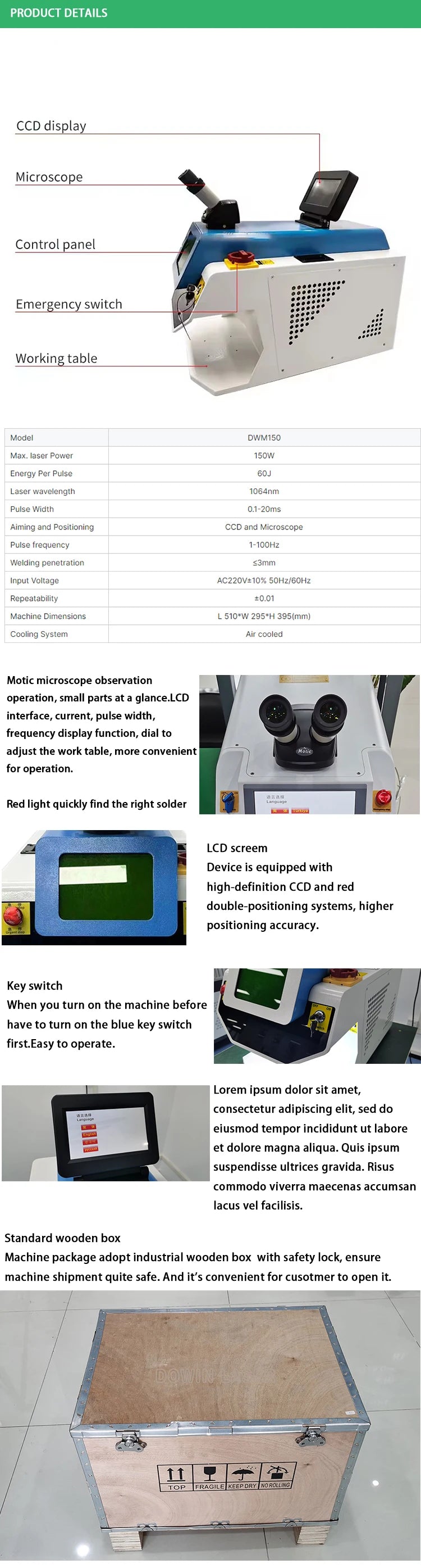 Jewelry Tools & Equipment YAG Laser Welder 80w Gold Silver Chain Laser Welding Soldering Repairing Machine