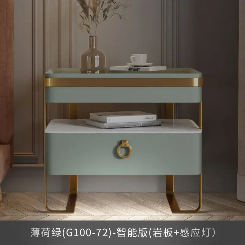 MMOOKA Storage Bedside Table Bedroom Closet Furniture Computer Coffee Table Dressing Office Study Armarios De Dormitorio Nightstand