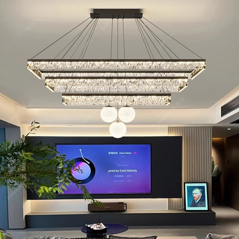 Modern Simple living room chandelier indoor lighting Ceiling lamp hanging light led Chandeliers for living room indoor lightin