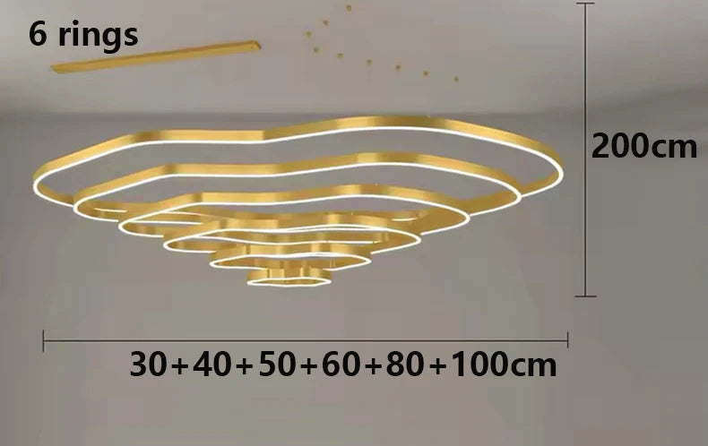Modern home decor led lights pendant light lamps for living room Chandeliers for dining room hanging light indoor lighting