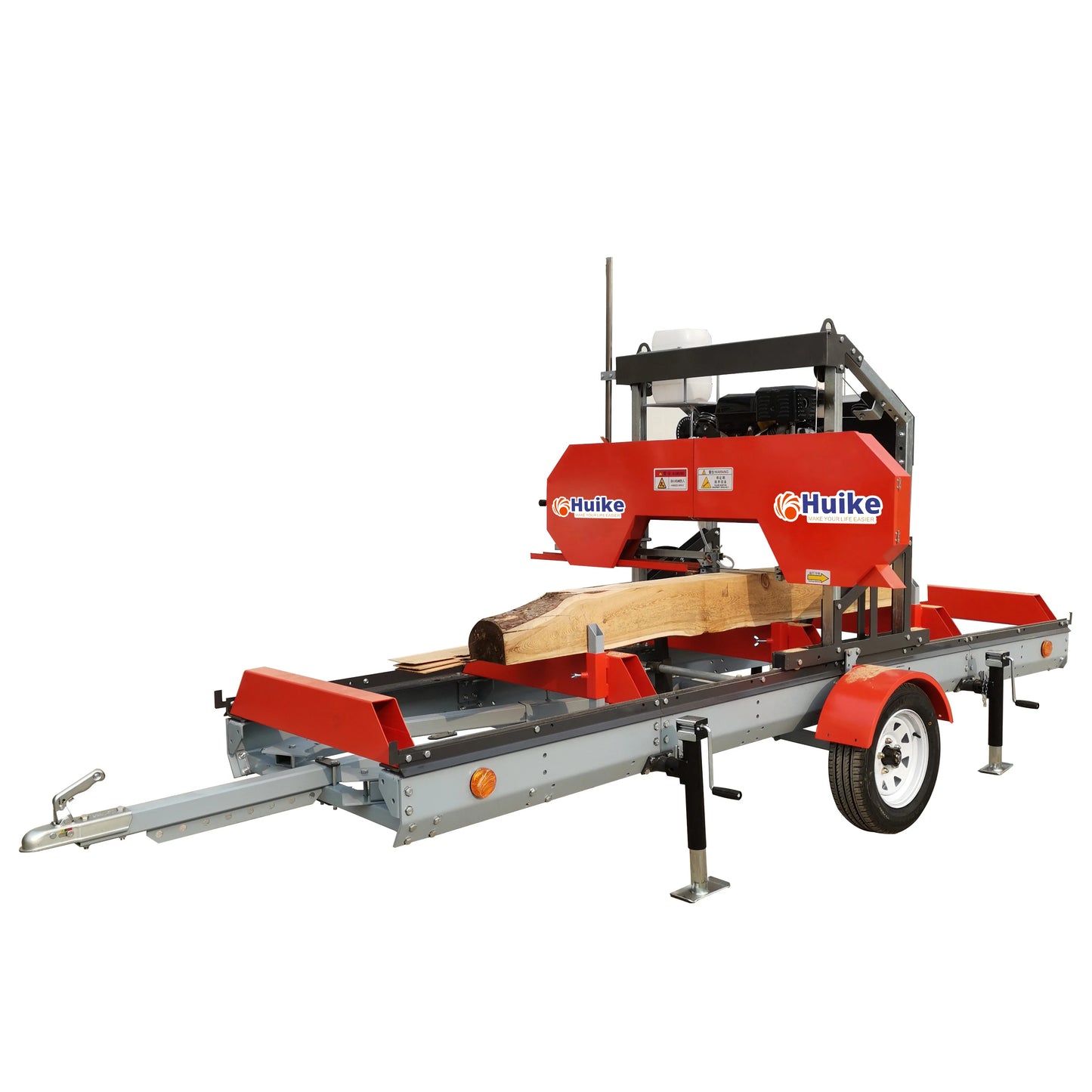 ANTNX Mini Circular Saw Wood Cutting Mill Portable Band Saw Machines Sawmill Manual 400 Kg Horizontal Farms 790mm Max.working Width ANTNX.COM