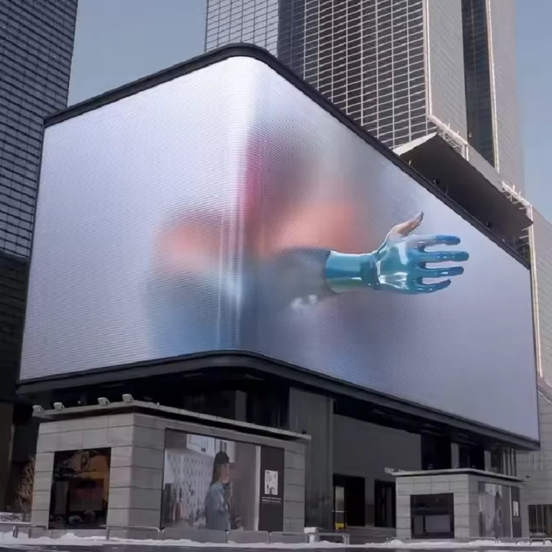 ANTNX P4 P5 P6 P8 P10 Fixed Panel Advertising Display Billboard Outdoor Led Screen for Shopping Mall Naked Eye 3d Billboard Video Wall ANTNX.COM