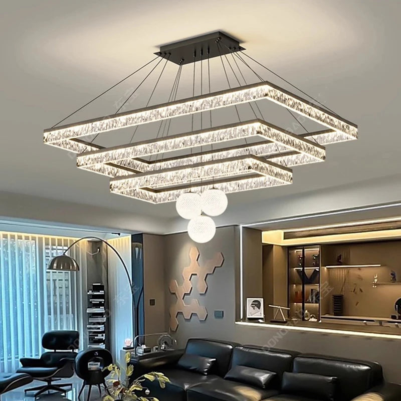 Modern Simple living room chandelier indoor lighting Ceiling lamp hanging light led Chandeliers for living room indoor lightin