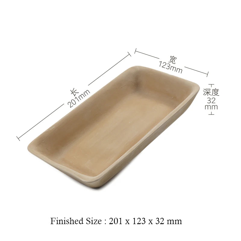 MMOOKA MMOOKA Creative Circular and Rectangle Gypsum Pottery Mold Moulds, Moulding by Stamping for Ceramic Clay Texture Tools, Tools SuppliesMMOOKA.COM