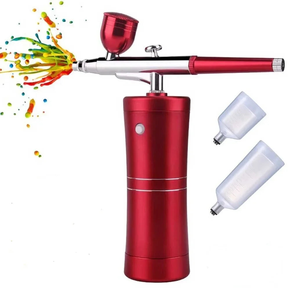 MMOOKA MMOOKA Stainless Steel Spray Pot Glaze Tool with Air Pump Paint Spray Gun Ceramic Glazing Blowing Glaze Set Pottery Portable Spray GunMMOOKA.COM