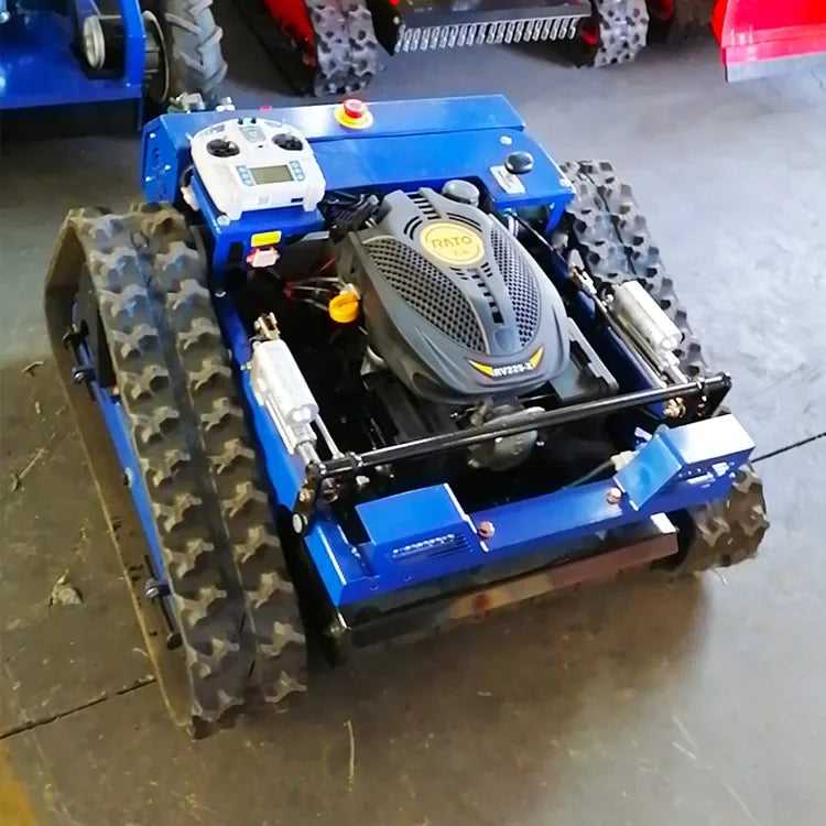 ANTNX CE EPA Diesel Engine All Terrain Grass Cutting Machine Agriculture Rubber Tracks Remote Control Robot Lawn Mower ANTNX.COM