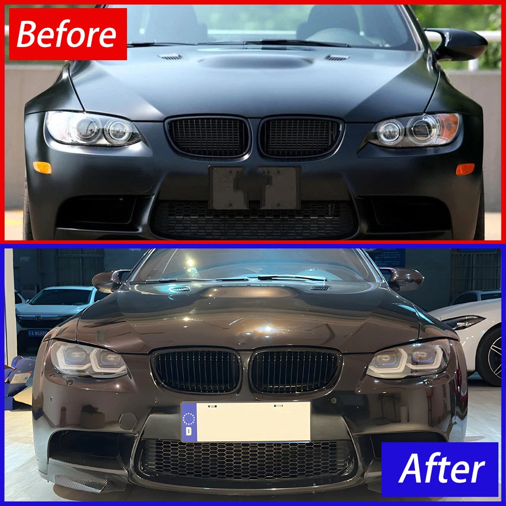 ANTNX For Bmw 3 Series E92 E93 320I 325I M3 2007-2010 Led Auto Headlight Assembly Upgrade Yellow Drl Projector Lens Car Accessories ANTNX.COM