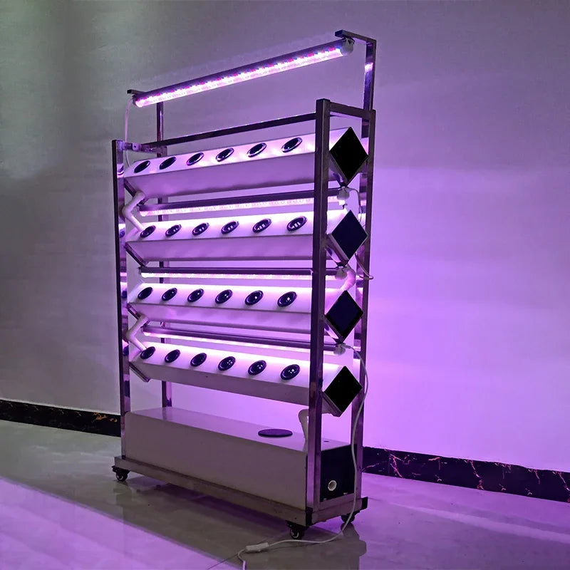 ANTNX Balcony Hydroponic Growing System Equipment Soilless Cultivation Pipeline Planting Home Lettuce Vegetable Hydroponic Pots r ANTNX.COM