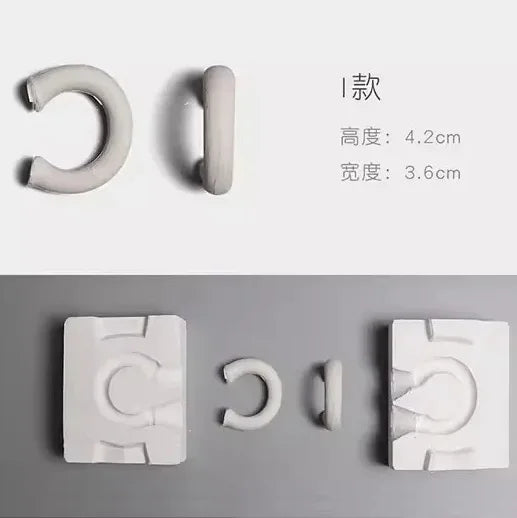 Pottery Clay Ceramic Coffee Cups, Handle Shaper Tools, Plaster Gypsum Mold Moulds, Handmade Craft Supplies, Different Kinds