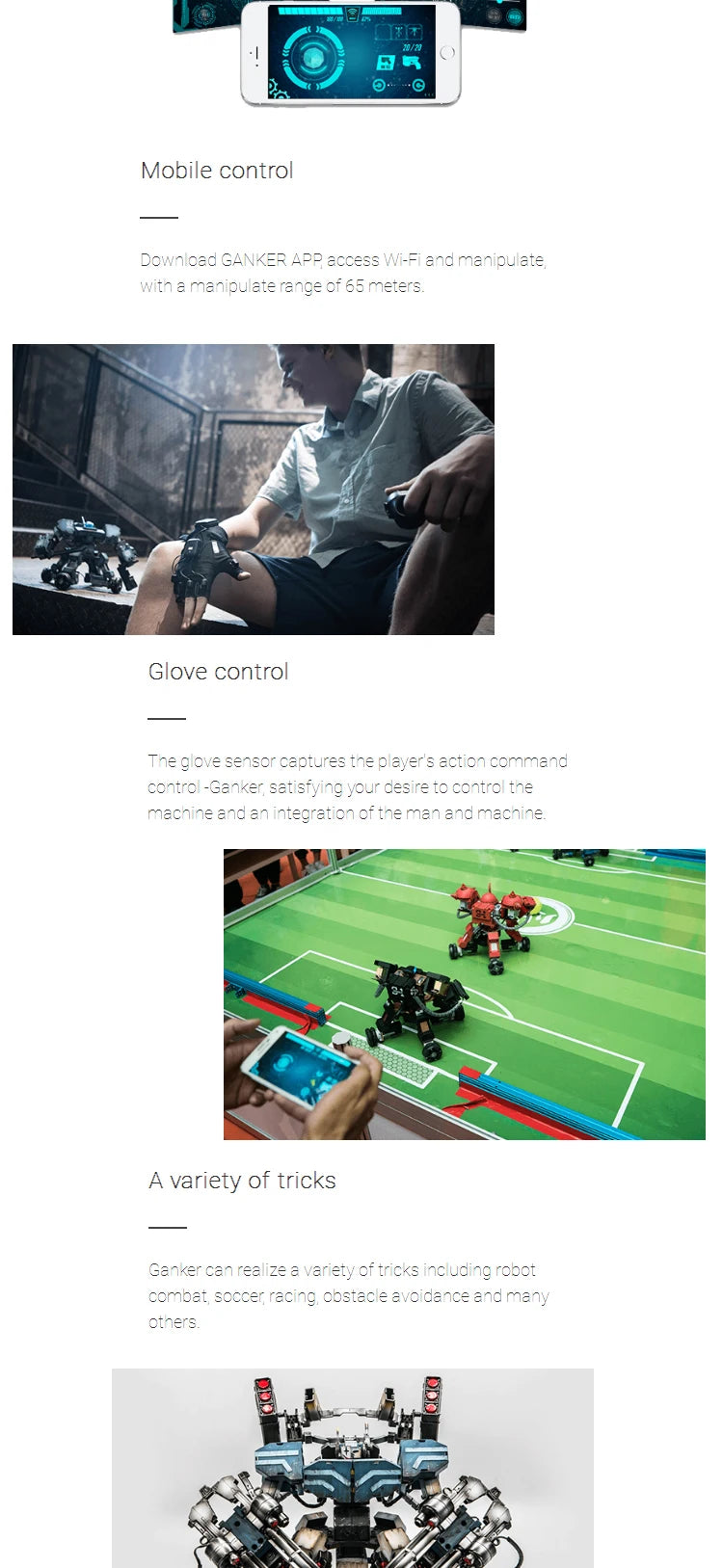 electronic Intelligent rc robot from fighting game