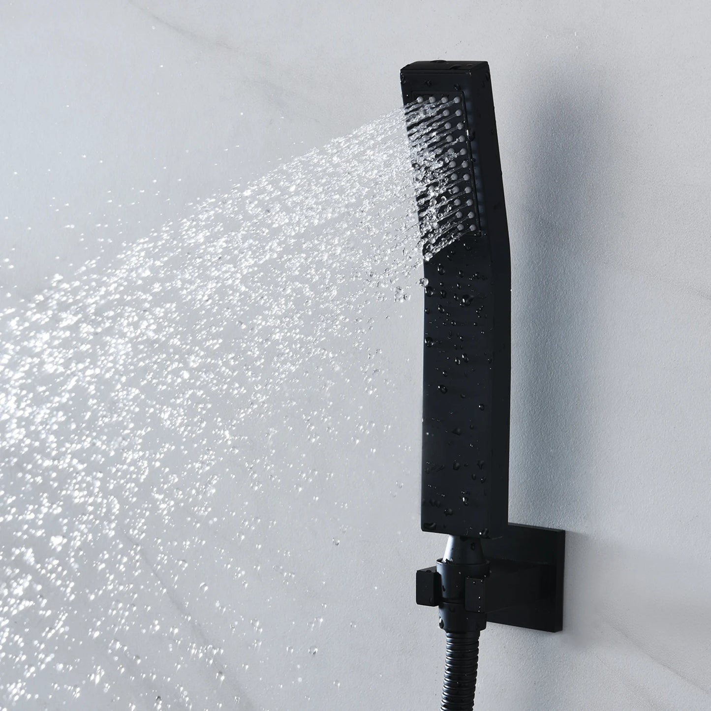 MMOOKA Smart Remote LED Shower Head Set 20x14inch Panel Faucet System Lateral Jet Thermostatic Mixer Valve Button Switch Hand Shower MMOOKA.COM