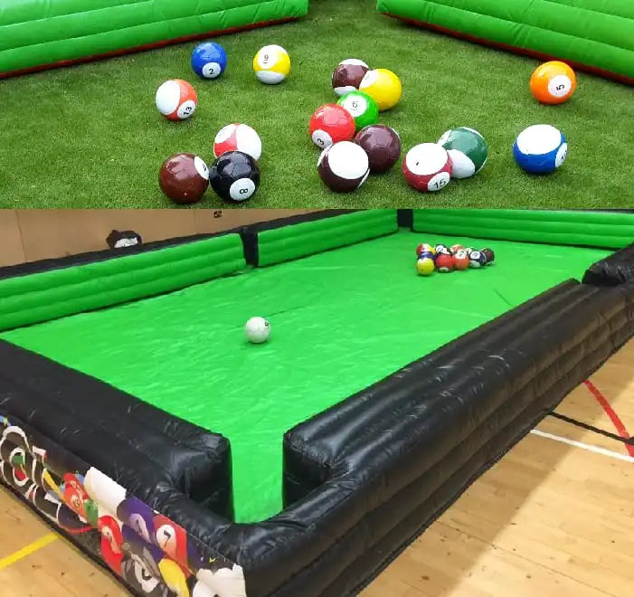 ANTNX Commercial Inflatable Snooker Soccer Pool Inflatable Snookball Table Giant Outdoor Human Billiards For Events Carnival Games ANTNX.COM