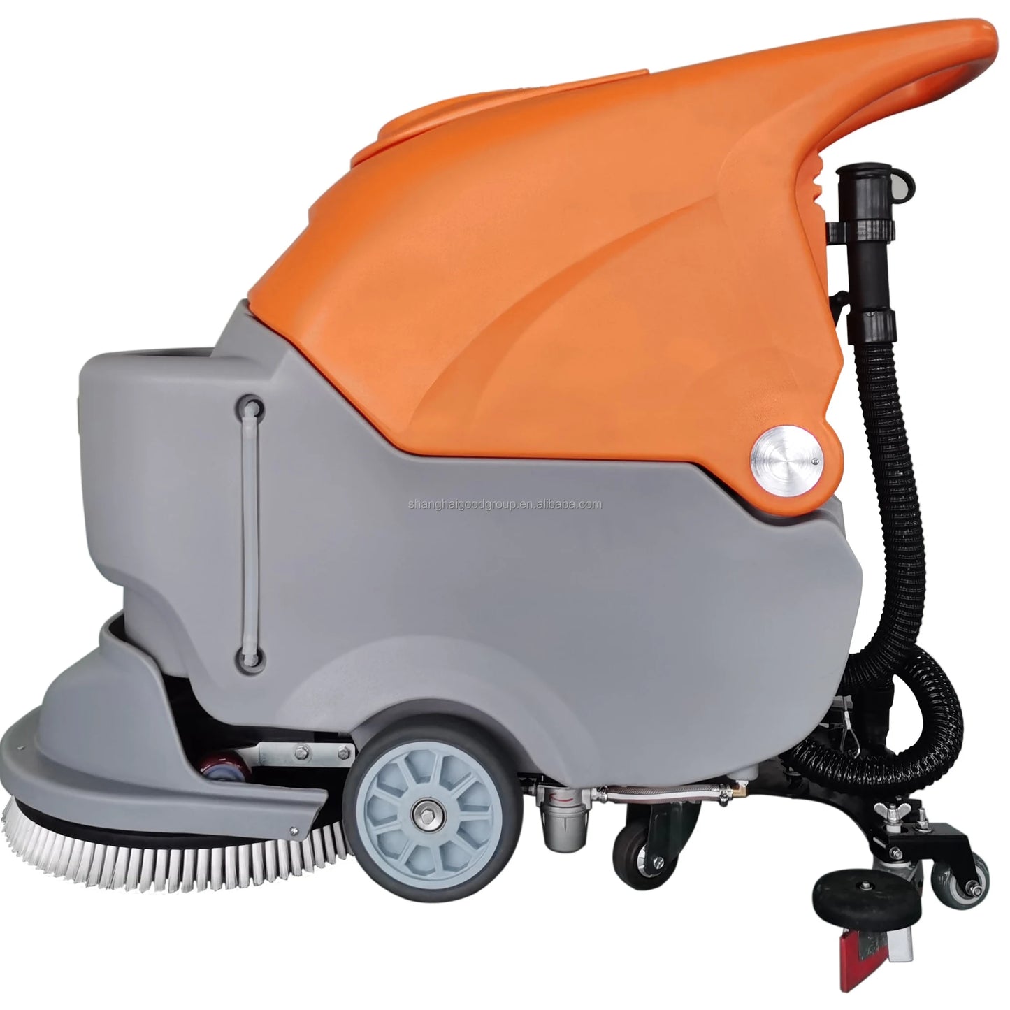 Floor cleaning machine sweeper scrubber equipment with nice scrubber brush
