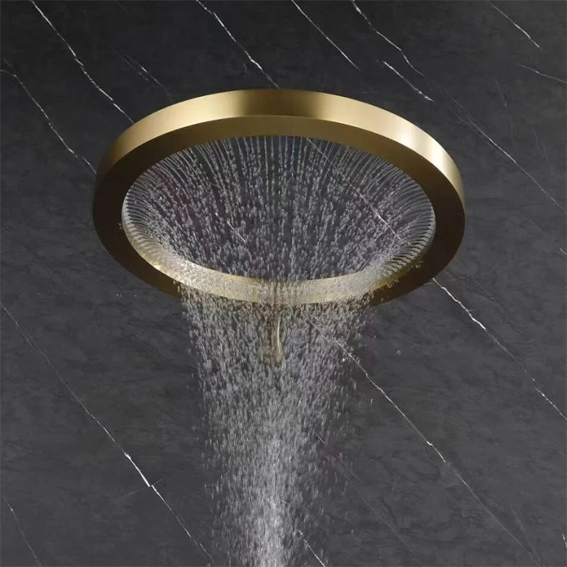 MMOOKA Upgrade High Pressure Shower Head Bathroom Accessories Chuveiro Rainfall Spa Water Saving Spray Massage Home Supplies Customized MMOOKA.COM