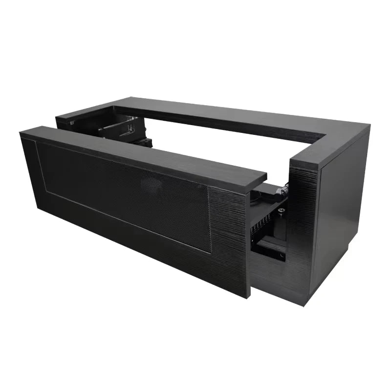 2024 New UST Projector TV Cabinet Ultra Short Throw Laser Remote Motorized Projector Cabinet for Home Theater