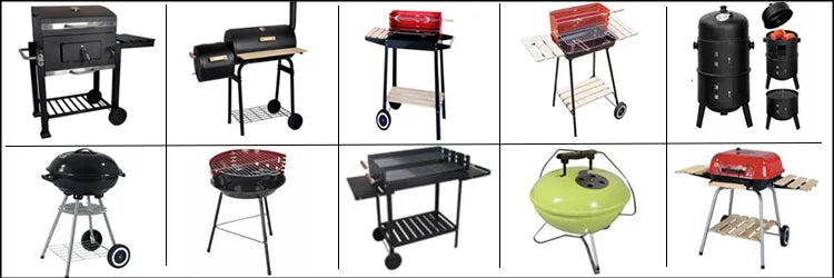 SEJR Garden Outdoor Portable Kettle BBQ Grill Charcoal Barbecue Grill