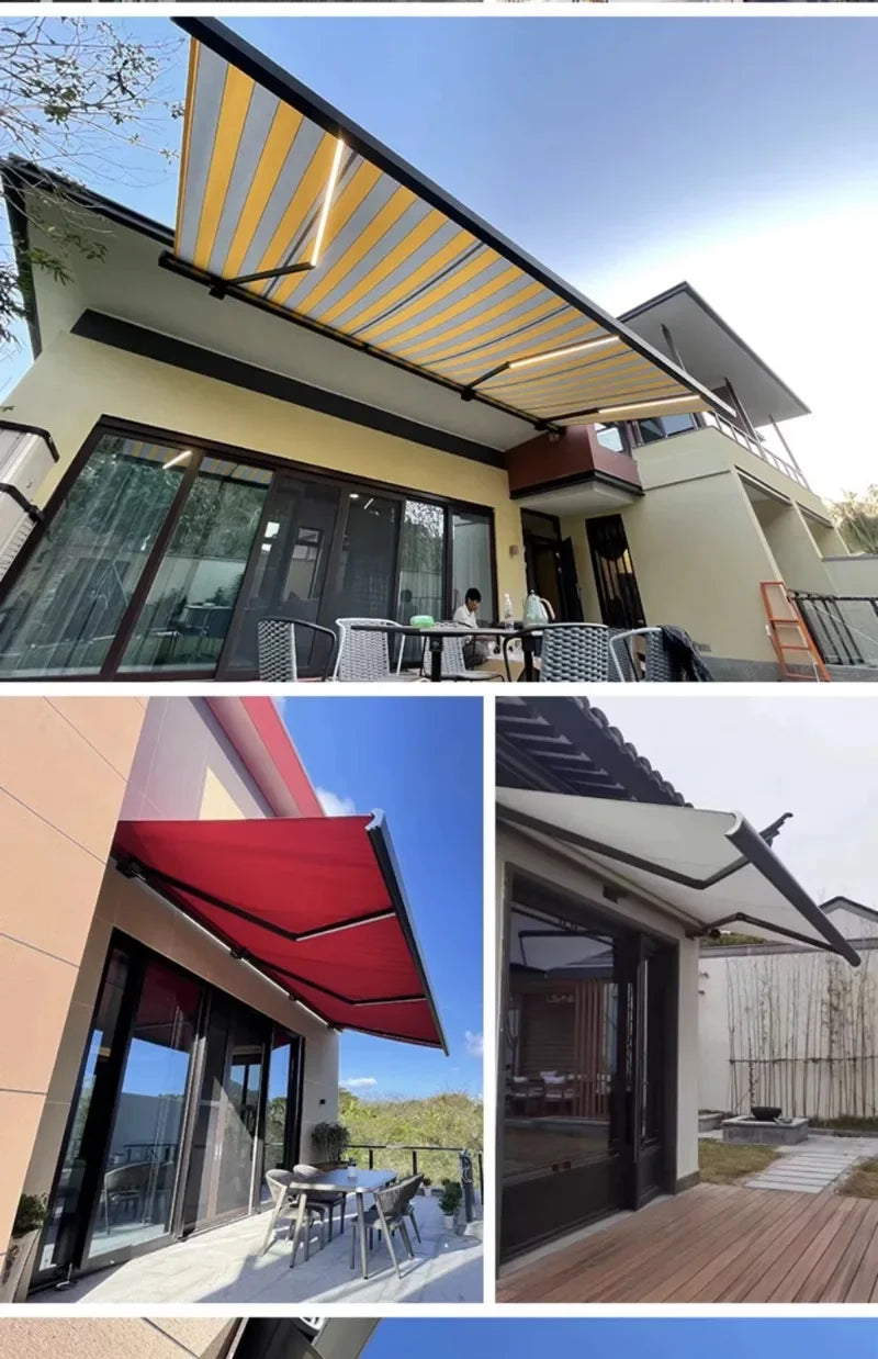 ANTNX Premium Heavy dut Full Box Awning Aluminum Retractable Awning Outdoor Awning ANTNX.COM