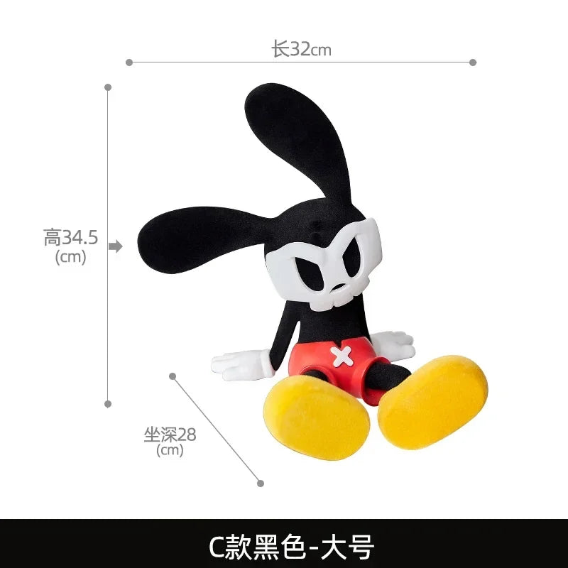 ANTNX Creative Children's Room Wearing Mask, Rabbit Sitting Posture Decoration, Home Living Room, TV Cabinet, Sofa Soft Decorations ANTNX.COM