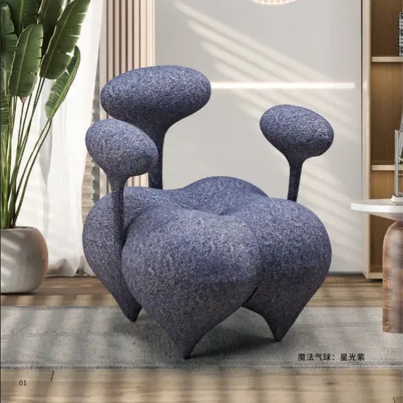 ANTNX Creative Design Chair Modern Luxury Single Sofa Chair Home Living Room Bedroom Balcony Home Decor Accessories Leisure Chair ANTNX.COM