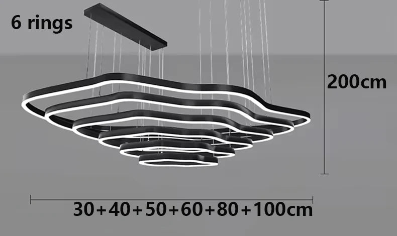 Modern home decor led lights pendant light lamps for living room Chandeliers for dining room hanging light indoor lighting