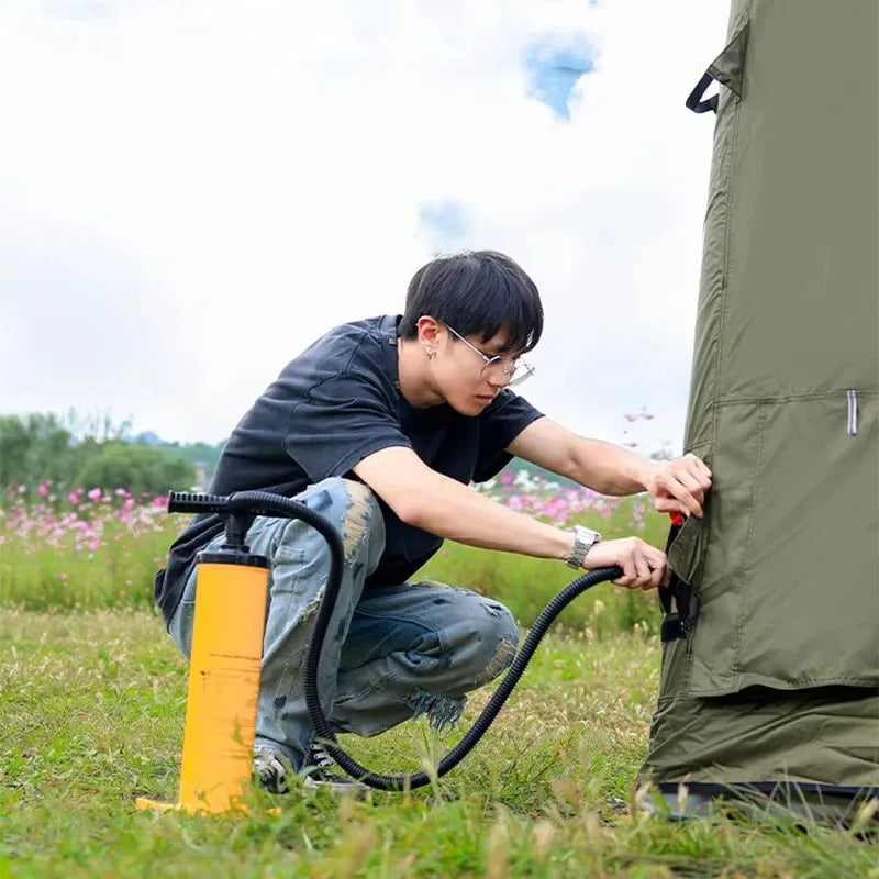ANTNX 5-6 Person Oxford Fabric Inflatable Tent UV Protected Summer Tent Lightweight Portable Waterproof Beach Tents Camping Outdoor ANTNX.COM
