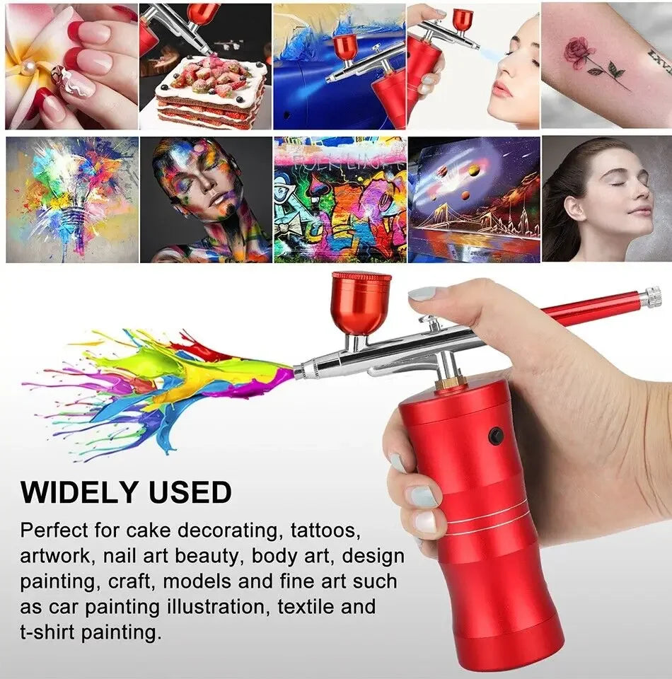 MMOOKA MMOOKA Stainless Steel Spray Pot Glaze Tool with Air Pump Paint Spray Gun Ceramic Glazing Blowing Glaze Set Pottery Portable Spray GunMMOOKA.COM