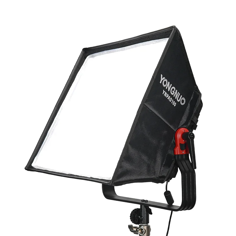MMOOKA YONGNUO YNPAD/100 RGB Studio Video LED Panel Light with Full Color Reaches 100W for YouTube Tikok Photography Lighting