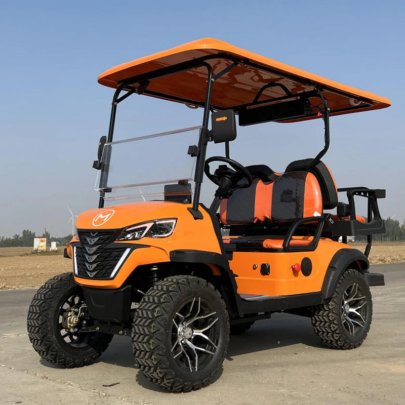 ANTNX 2025 Hot Sale 4-Seater Electric Golf Carts 48V 60V 72V 5000W 7500W Golf Buggy Carts 60-80km Range for Golf Course and Resort ANTNX.COM