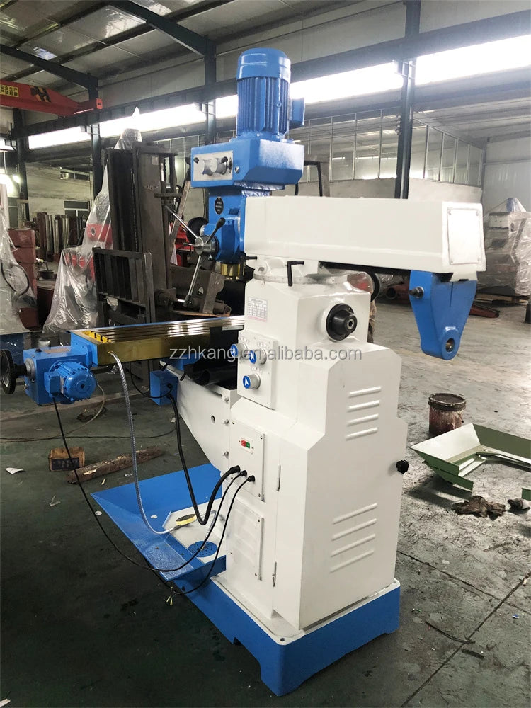 ANTNX Portable Multi Function Vertical Lifting Table Lathe Bench Milling Drilling Machine Zx6350 Manual Drilling and Milling Machine ANTNX.COM