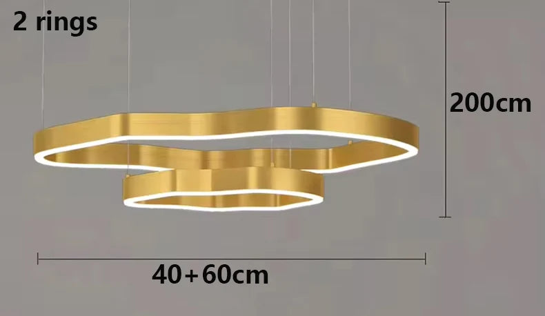 Modern home decor led lights pendant light lamps for living room Chandeliers for dining room hanging light indoor lighting