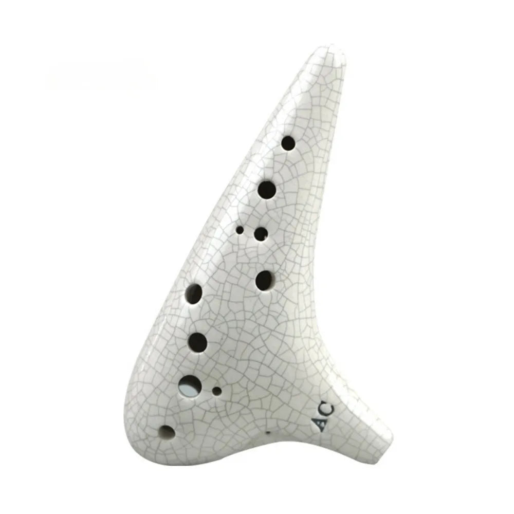 Legend Ocarina 12 Hole Alto C Tone Relief Sculpture Ceramics Ocarinas Professional Musical Instruments Offers Beginner Accessory